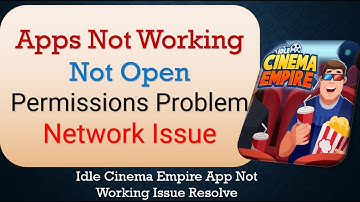 How To Fix Idle Cinema Empire App not working | Not Open | Space Issue | Keeps Crashing Problem