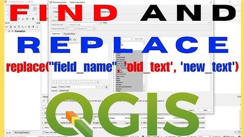 QGIS FIND and REPLACE Secrets Revealed | How to Use Find and Replace in QGIS
