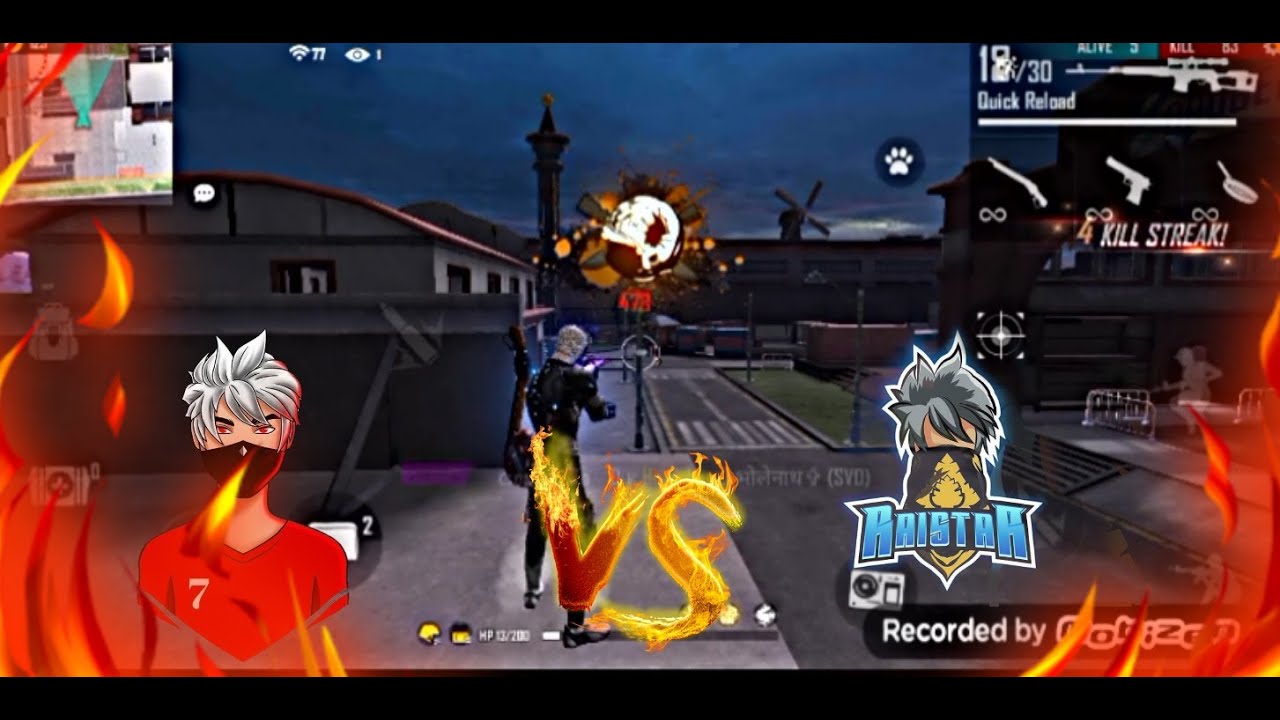 I met RAISTAR in training mode✌️