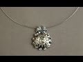 Sidonia&#39;s handmade jewelry - Half Tila Silver Sun Pendant - Beading Tutorial