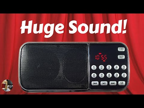 Prunus J-189 AM FM BT MP3 Radio Review