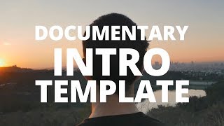 Documentary Intro Video Template (Editable)