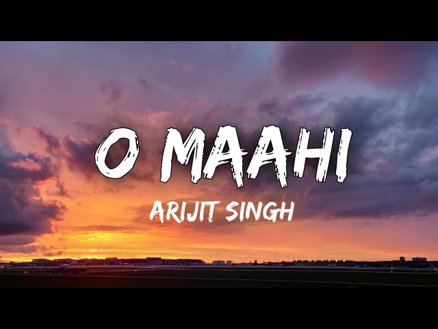 O Maahi full lyrics | Dunki Drop 5 | Shah Rukh Khan : Taapsee Pannu | Arijit Singh : Pritam class=