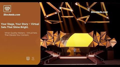 STAGE TRLG5 | Unreal Engine Corporate Virtual Set | Integrated With Aximmetry