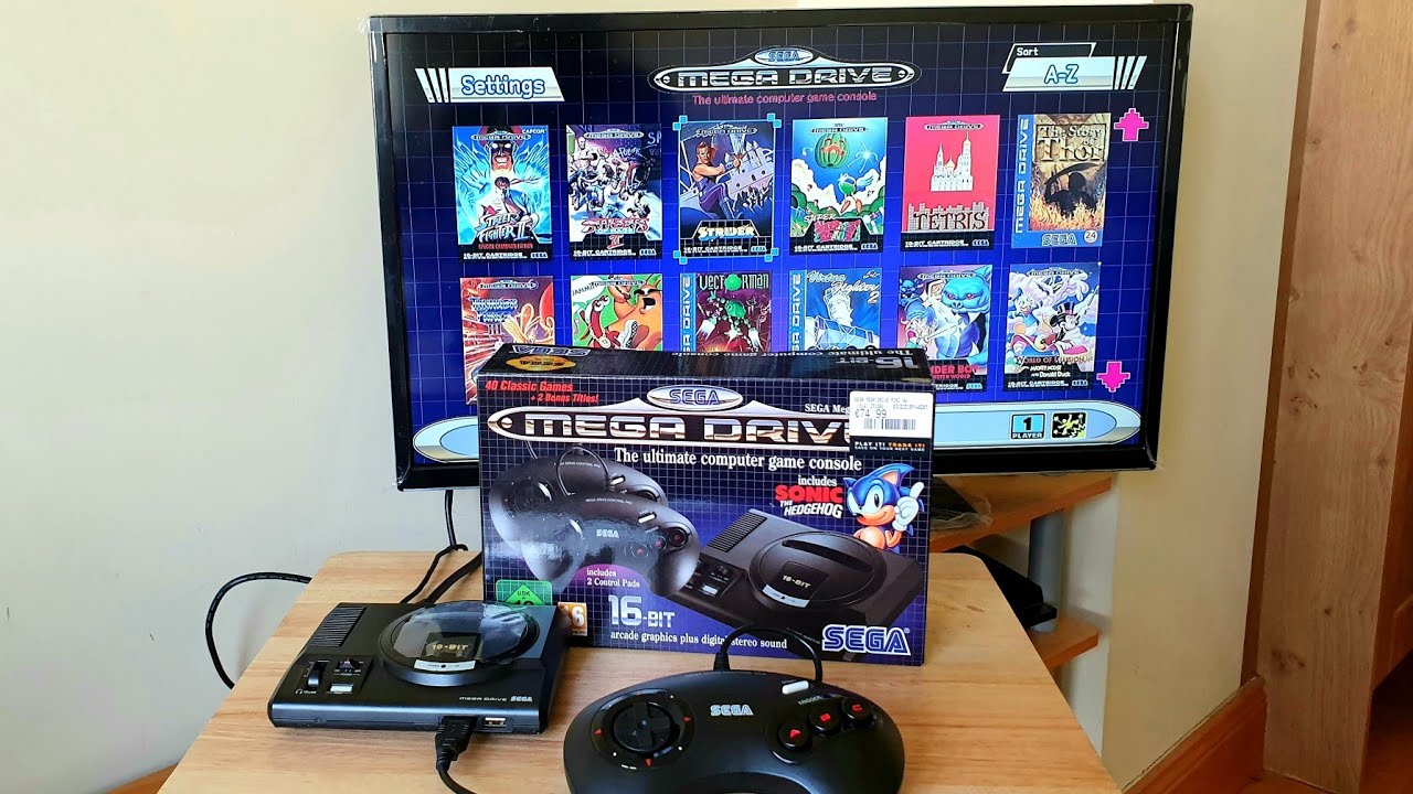 Sega Mega Drive Mini 16-BIT || UNBOXING || European Version