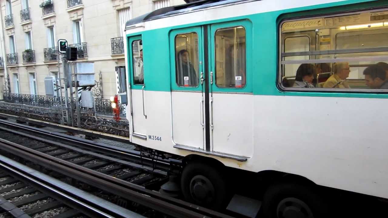 [Paris] MP73 Métro 6 - Passy - YouTube