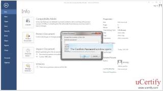 ms word 2013 how to protect a document demo