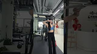 Chinese Girl Gym Workout 3922💪 Asian Fitness Model Inspiration #shorts #fitness