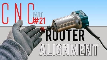 First DIY CNC build (part 21) - Aligning the spindle without guages
