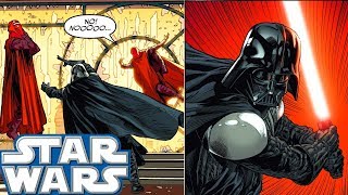 Why Darth Vader KILLED 4 Royal Guards - Star Wars Comics Explained