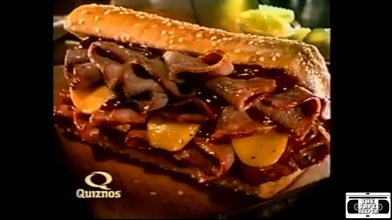 Quiznos Smokehouse Beef Brisket Sub Commercial 2006 YouTube