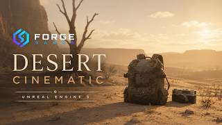 Epic Desert Environment in Unreal Engine 5