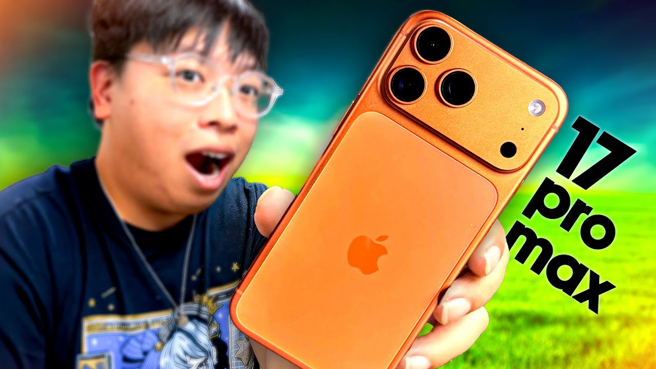 Finally… a “cool” iPhone - (iPhone 17 Pro Max Unboxing + First