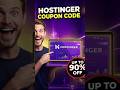 Hostinger Coupon Code 2026 Coupon Code for hostinger #HostingerCouponCode #Hostinger #CouponCode