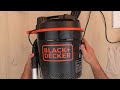 Unboxing Black and Decker BXVC20MDE 18L Ash Vacuum Cleaner with blower function - Bob The Tool Man