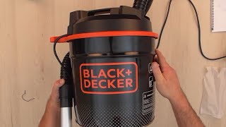 Unboxing Black and Decker BXVC20MDE 18L Ash Vacuum Cleaner with blower function - Bob The Tool Man