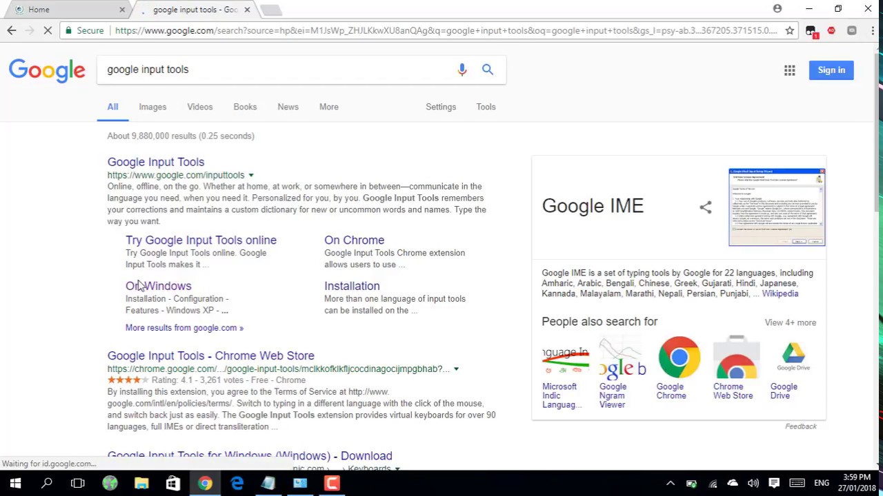 423 How to Write Urdu In Chrome With help of Google Input tools by