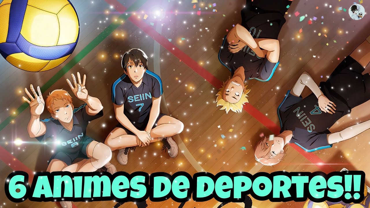 TOP 6 ANIMES DE DEPORTES QUE DEBERIAS VER / 2021!!😲