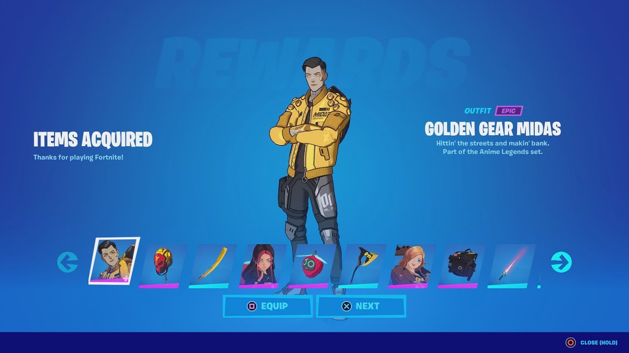 Anime Legends Pack Ten New Items Assemble in Fortnite Starting October  2022