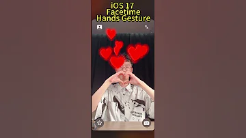 You Definitely DON T KNOW This IOS 17 Facetime Hand Gestures Wwdc23 Tutorial Shorts 