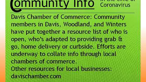 Davisville April 13, 2020 - Davis Enterprise Colum...