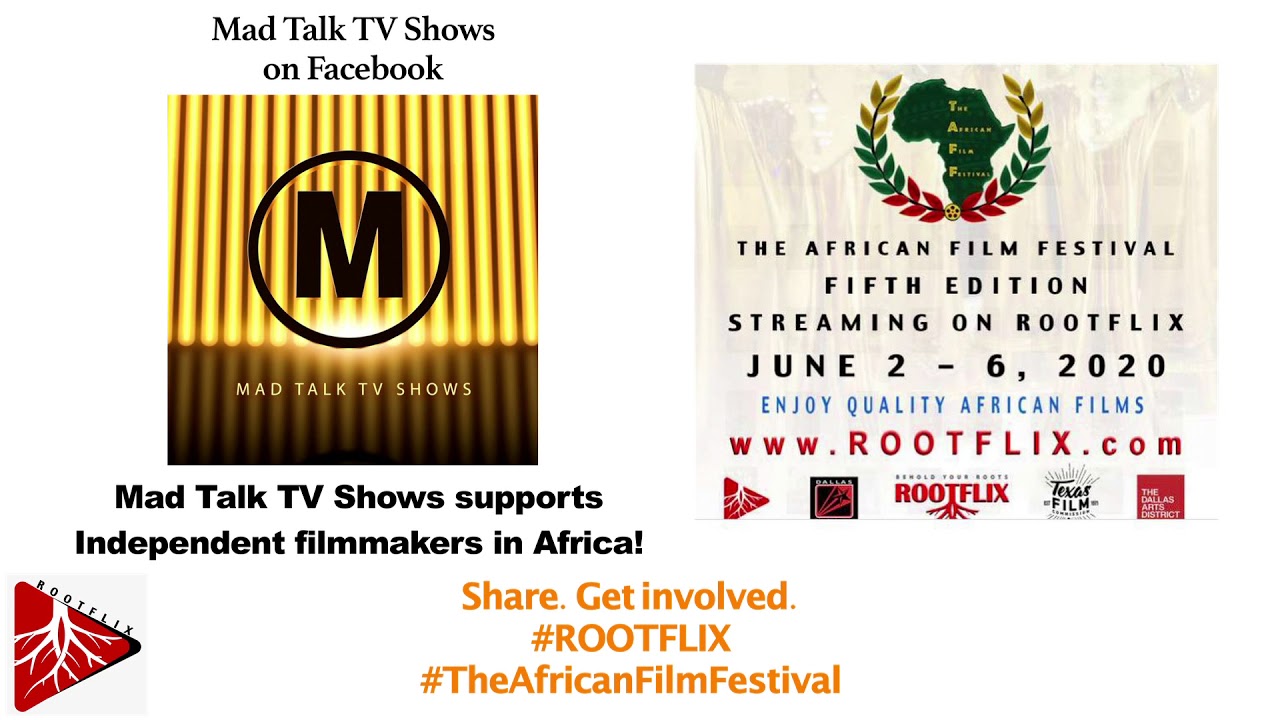 Filmmaker KP Phangnasay standing in solidarity with The African Film Festival - TAFF and ROOTFLIX