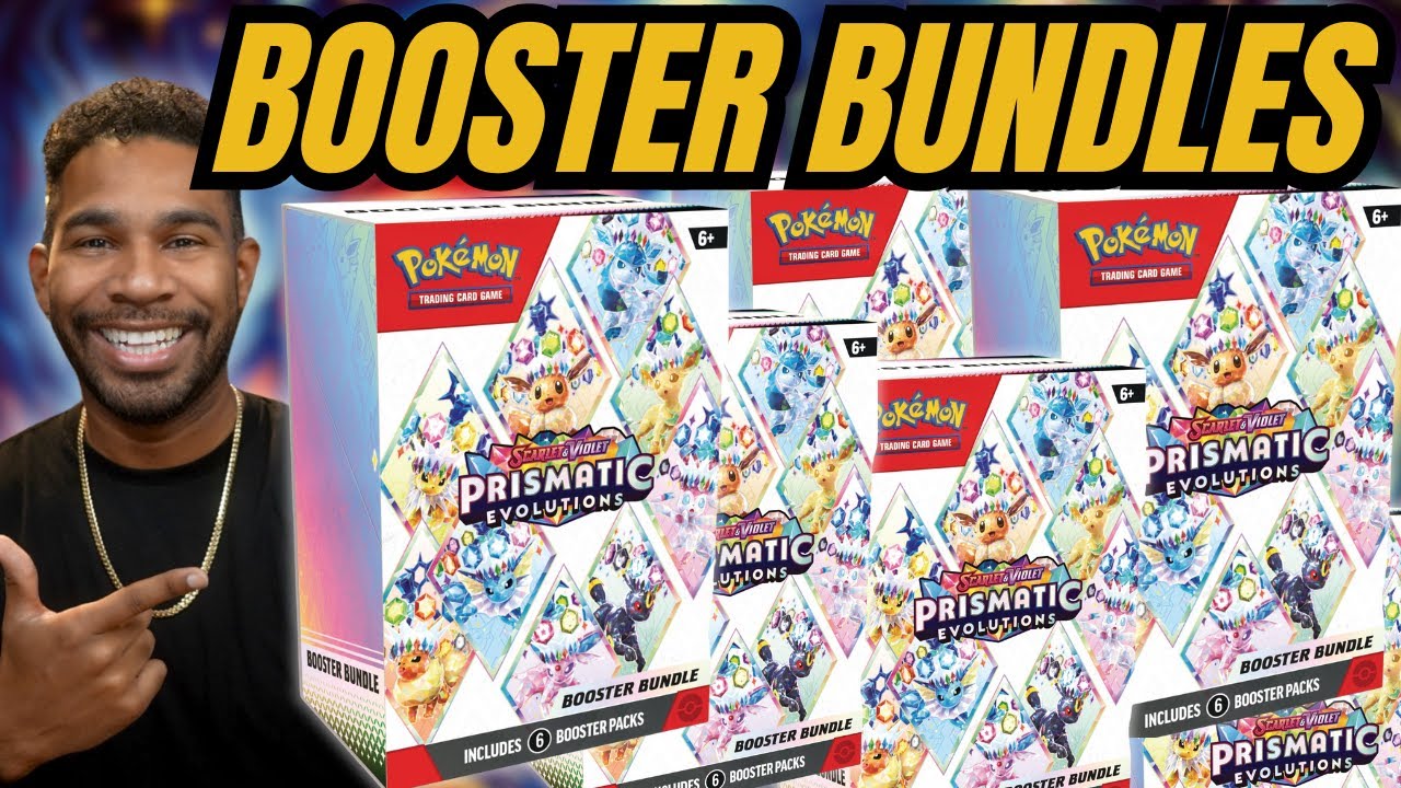 Prismatic Evolutions Booster Bundles are Here!