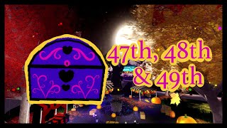 47th, 48th & 49th CHESTS in Super Hard Maze/Autumn Town [ 2020 ]