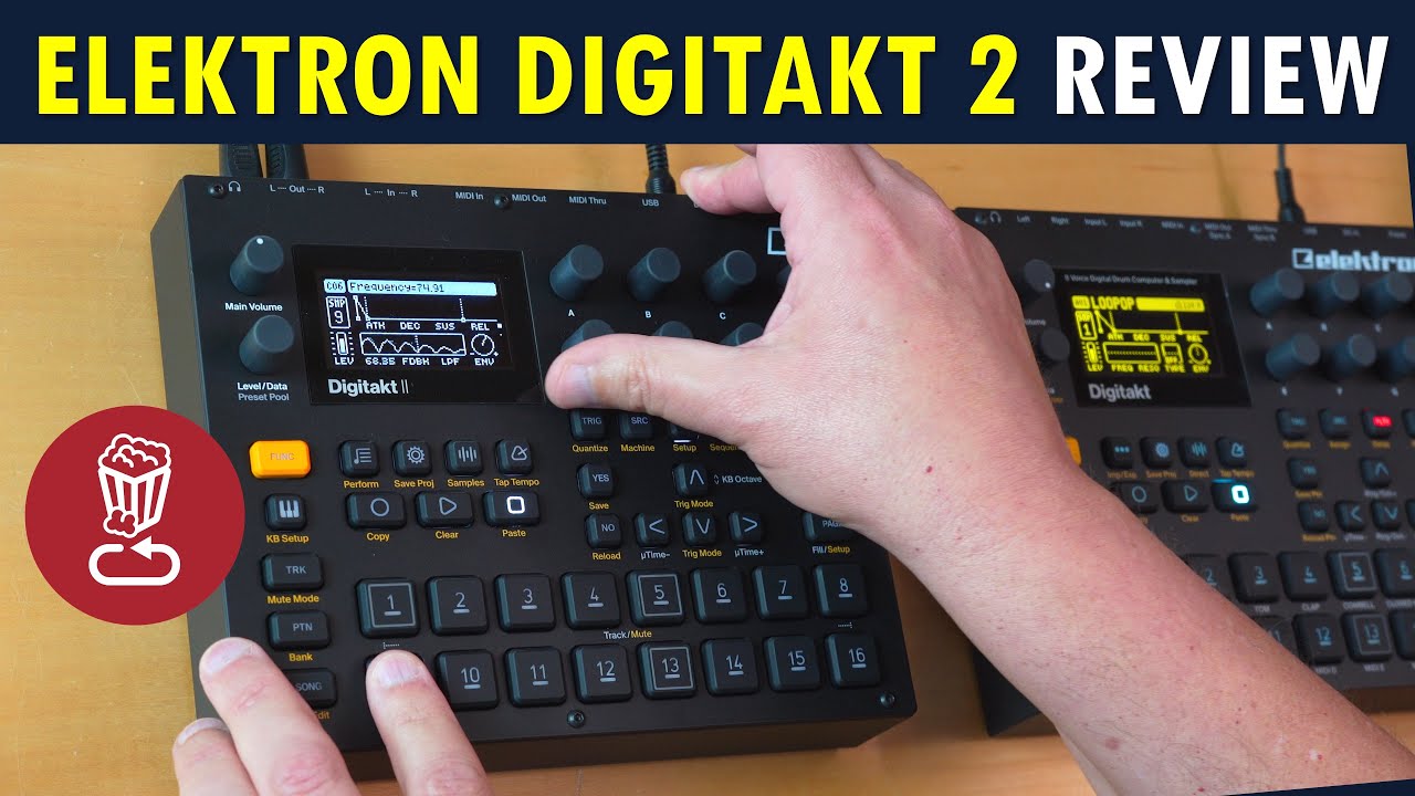 Review DIGITAKT II vs OG Digitakt  Everything new in Digitakt 2  Detailed tutorial