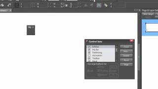Creating Control Bars in Xara Designer Titles