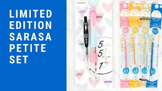 Sarasa Petite Set with New Sarasa Select
A special limited edition Sarasa Petite set and a bit of a bummer announcement about the Sarasa Clip!
If you’re interested in the monthly give-aways on Instagram, all you have to do is tag me in one of your relevant posts on Instagram and you’ll be entered to win for that month. If you want to see each month’s winner, just take a look at my Instagram Highlights on my bio page. (@TokyoPenGirl) We will be making an announcement in our story today regarding March’s winners!
*****************PRODUCTS MENTIONED IN THIS VIDEO****************************************
Limited Edition Sarasa Petite Bundle: https://www.tokyopenshop.com/limited-edition-c-84/limited-edition-sarasa-petite-set-p-2196.html
Sarasa Select Ink Refills: https://www.tokyopenshop.com/zebra-sarasa-select-series-c-48_56/sarasa-select-ink-p-411.html
Some thorough Sarasa Select Videos: https://youtu.be/9-60pPDEdTc
https://youtu.be/vD8O3_Jj_hc
************************************************************************************************
OTHER PLACES TO FIND TOKYO PEN SHOP ~~
Insta: https://www.instagram.com/tokyopengirl/
Facebook: https://www.facebook.com/tokyopenshop/
Our shop: https://www.tokyopenshop.com Sarasa Petite Set with New Sarasa Select