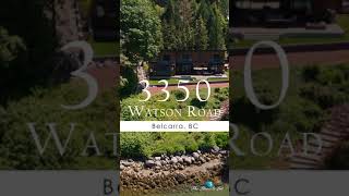 West Coast Modern Oceanfront Luxury Home | 3350 Watson Rd, Belcarra, BC, Canada 🇨🇦 #shorts