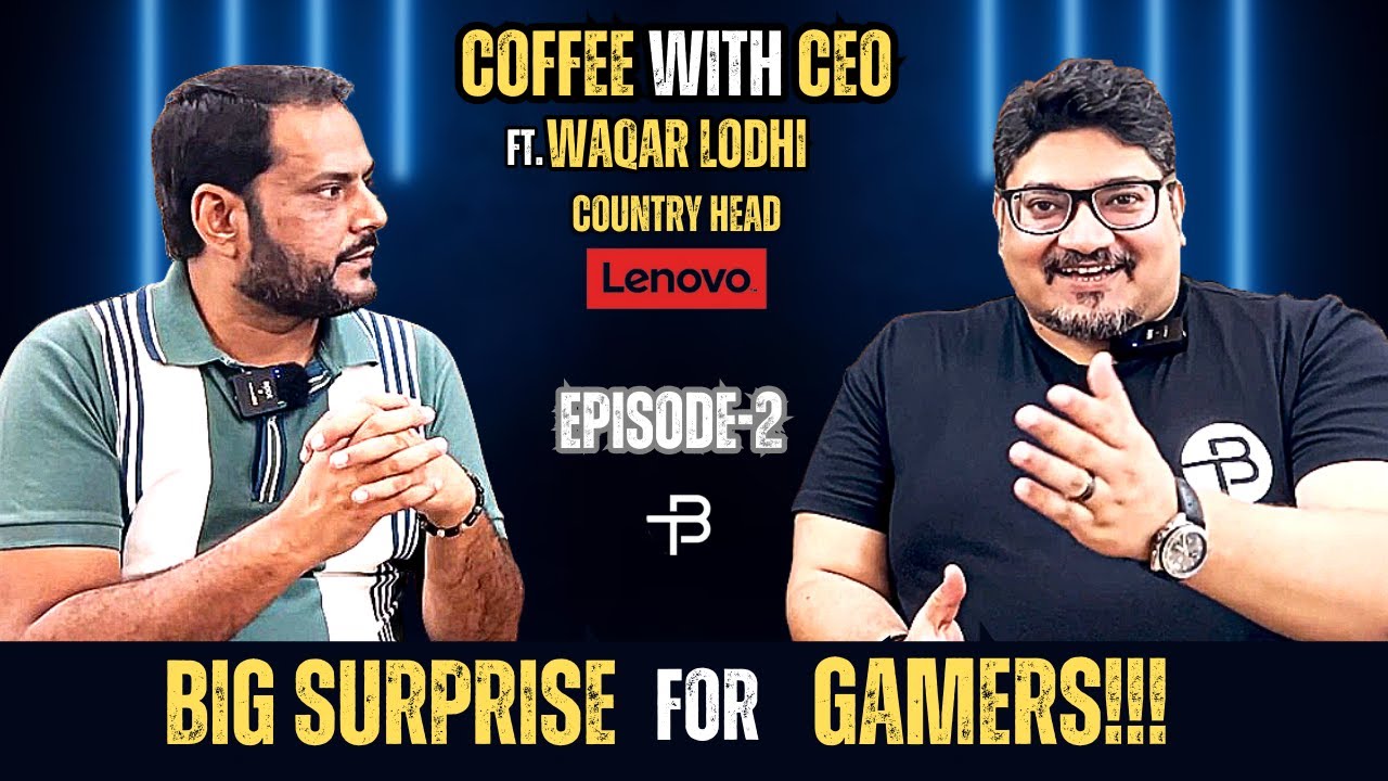 Big Surprise For Gamers | Coffee with CEO Ft Mr. Waqar Lodhi | Episode ...