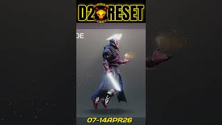 Destiny 2 Reset, Eververse Bright Dust, &amp; More (Short) Report 07-14APR26 #destiny2 #eververse
