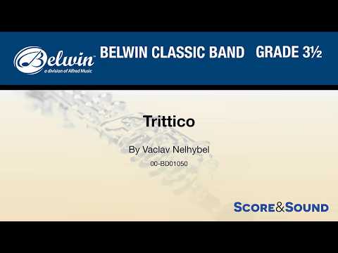 Trittico, by Vaclav Nelhybel – Score & Sound