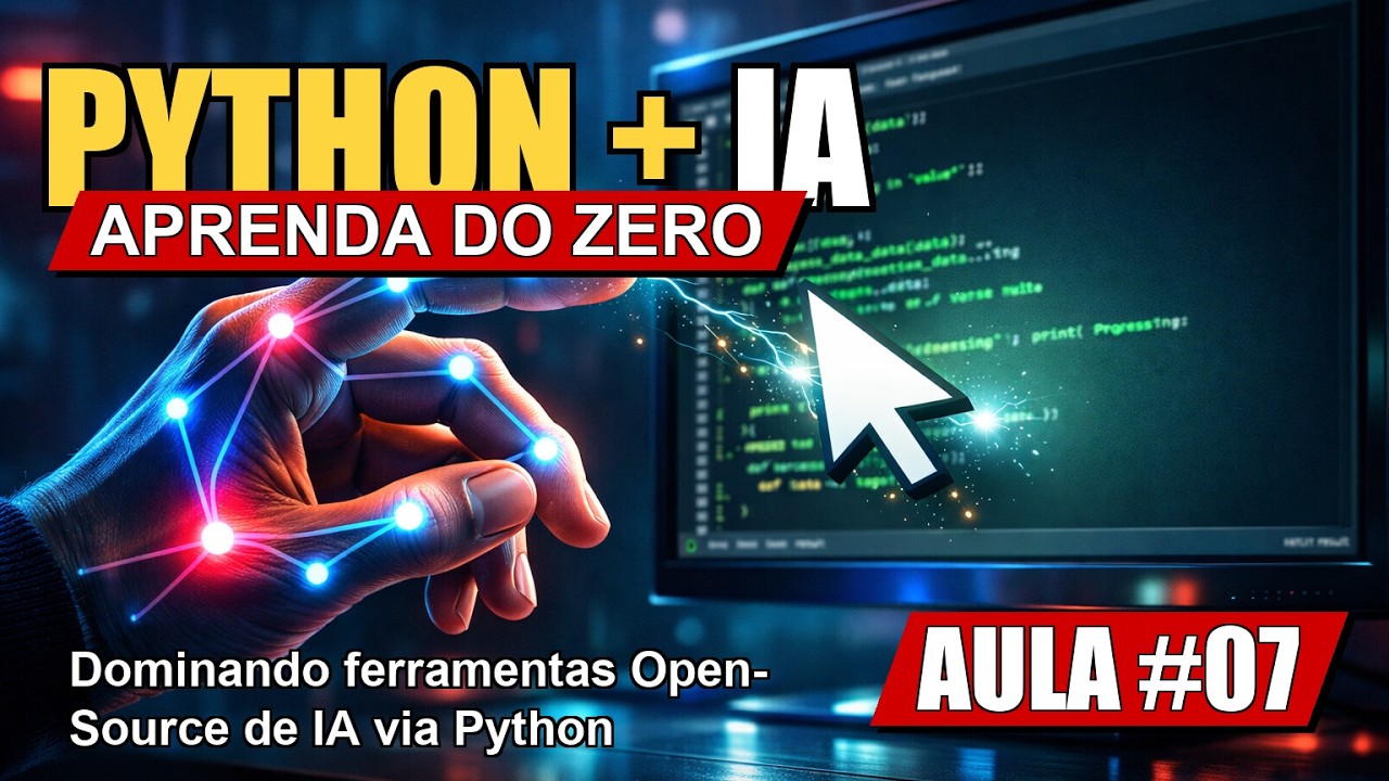 Mouse Virtual usando apenas Python e IA! (OpenCV + MediaPipe) | Aula 07 ...