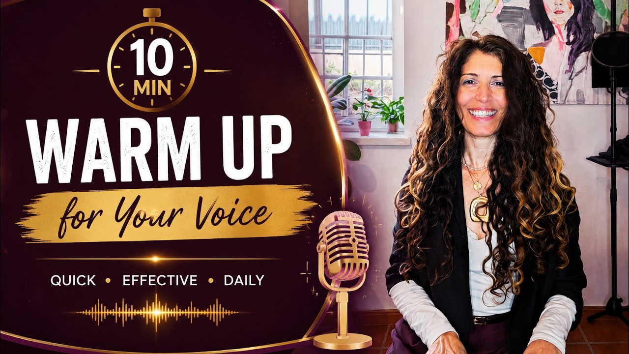 10 Minute Vocal Warm Up | Full Routine for Singers (Breathing, HNG ...