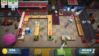 Overcooked 2 - History (1-3) 4 stars - 2 players