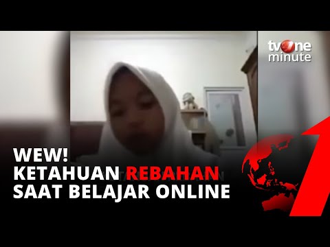 Lupa Matikan Kamera Zoom, Siswi Ini Ketahuan Rebahan Sambil Angkat Kaki | tvOne