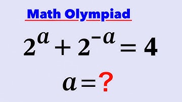 Math Olympiad l A Nice Exponential Problem l 90% Failed to solve!