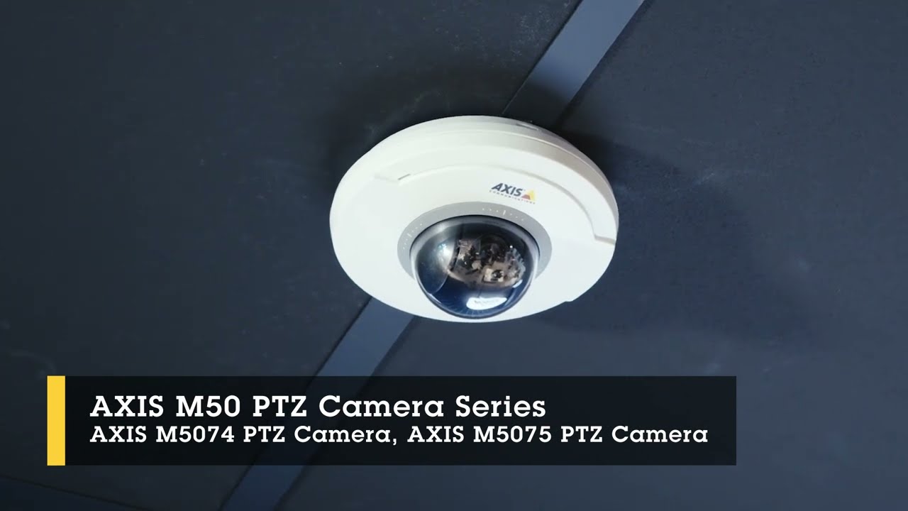 【未使用】AXIS M5075-G ネットワークカメラ　MM70204-2 AXIS M5075 PTZ Camera | Axis Communications