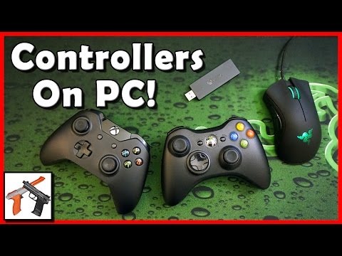 Controllers for PC Gaming! Why You NEED A PC Console Controller (Xbox 360, Xbox One, PS4, Steam)