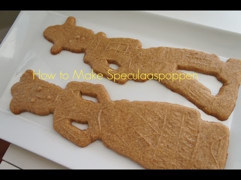 How to Make Speculaaspop, Speculoos, or Dutch Windmill Cookies