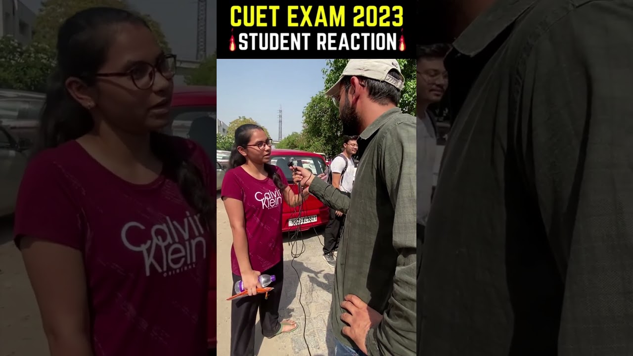 CUET Exam Day Easy Tha Student Reaction🔥