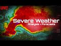 LIVE SEVERE WEATHER COVERAGE: Tornado Watch for the Upper Mid West (03/10/2021)