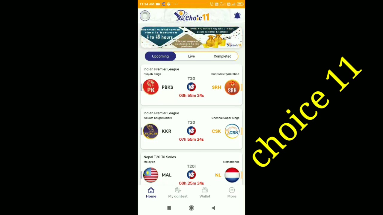 New new fantasy app 2021.       choice 11