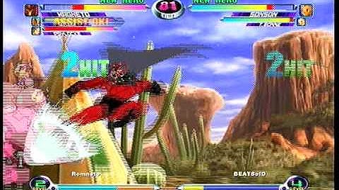 MvC2 Online (360): Brett (MSP) vs beatsofdevil (Anak/Son/Tron) 8 .:10.13.09:.