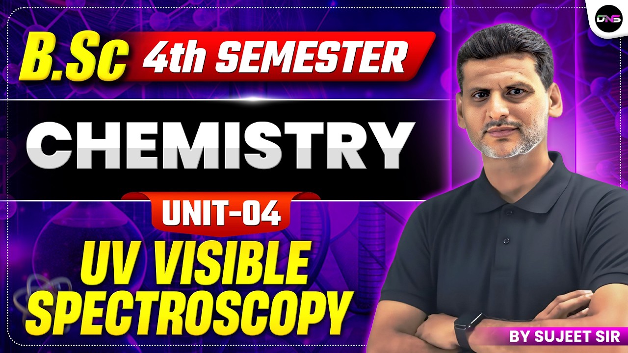 BSc 4th Semester Chemistry | Term Used In UV Visible Spectroscopy BSc Chemistry 4th Semester Unit-4