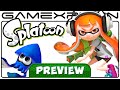 5-Hours w/ Splatoon - Story Mode, Splat Zones, Online, &amp; more! (Preview - Wii U )