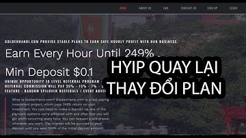 goldenhanoi Min 0.1$ lãi 249% Run 0 day web quen thuộc | HYIP cập nhật rút tiền